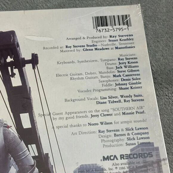 Surely You Joust LP by Ray Stevens Vinyl 1986 MCA-5795 MCA Records new - Picture 4 of 4